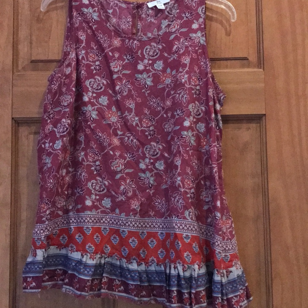 Fall colors tank